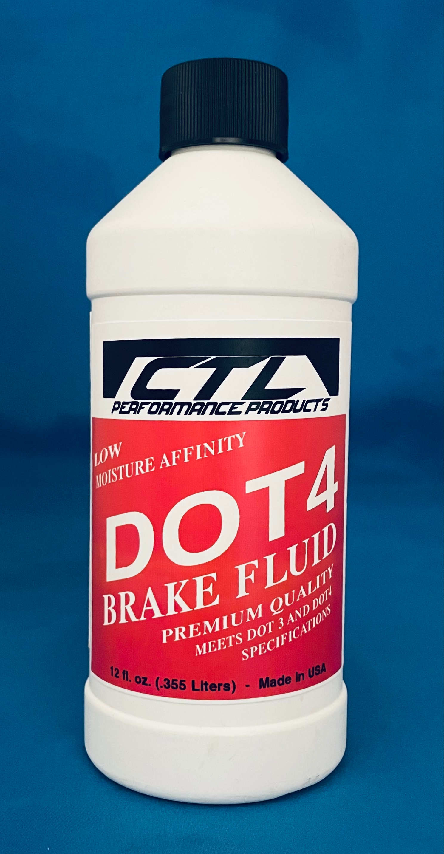 00126 DOT4 Brake Fluid - 12 Ounces